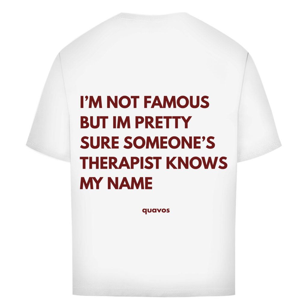 Oversize Tee - Not Famous