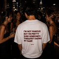 Oversize Tee - Not Famous