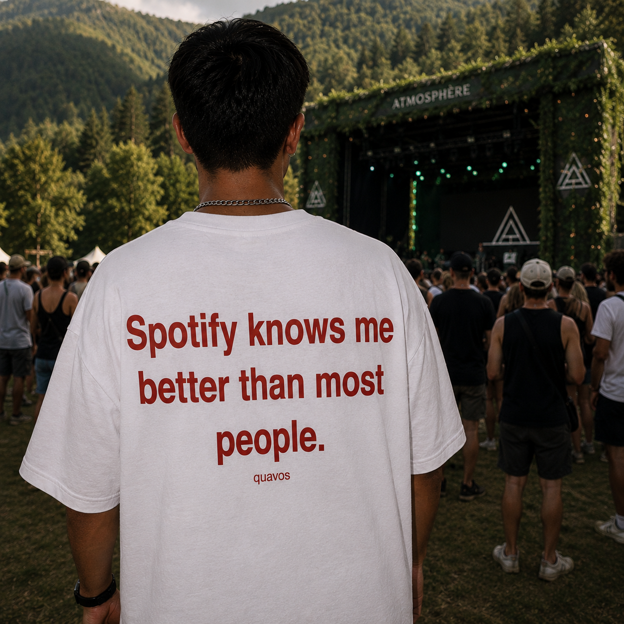 Oversized Tee - Spotify knows me better