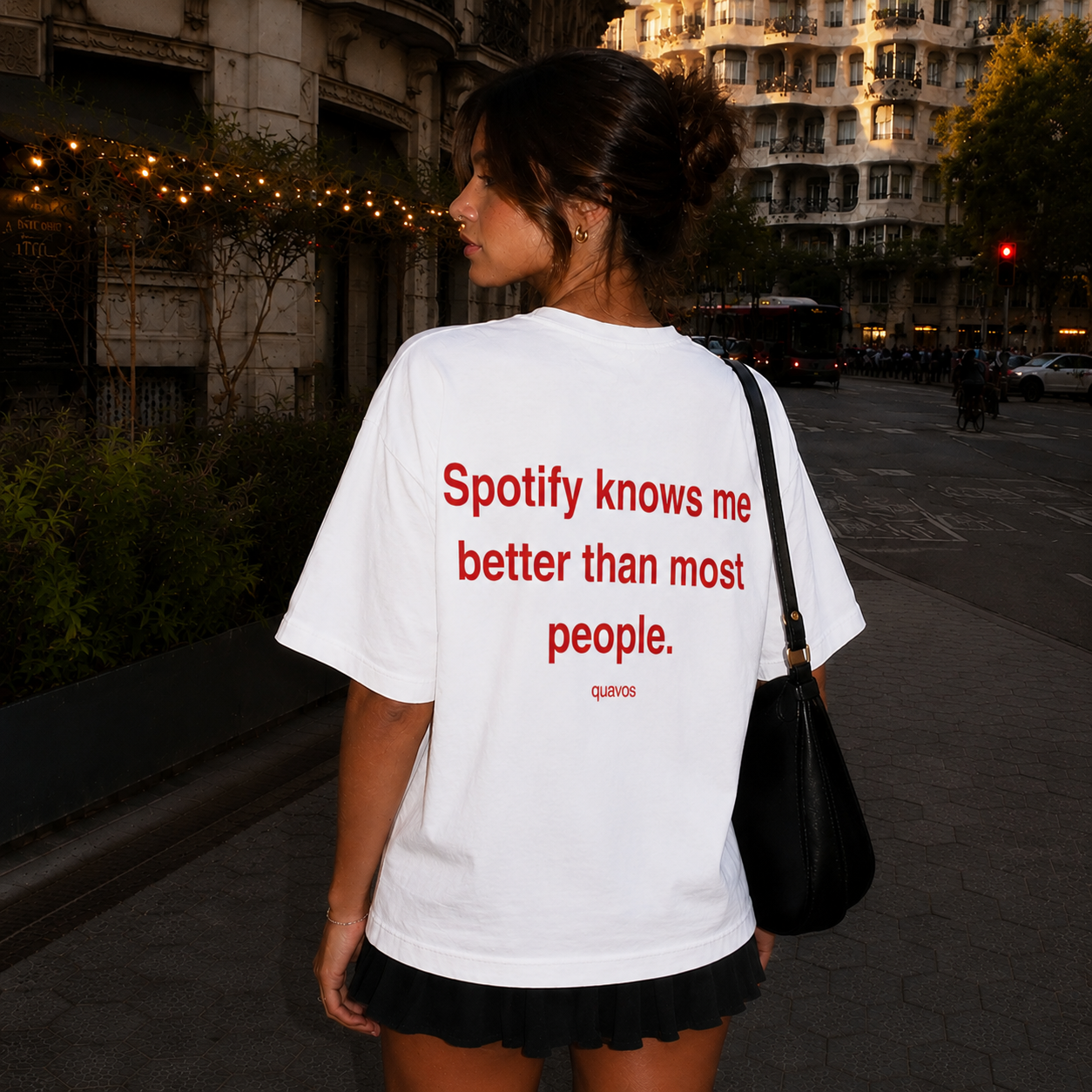 Oversized Tee - Spotify knows me better