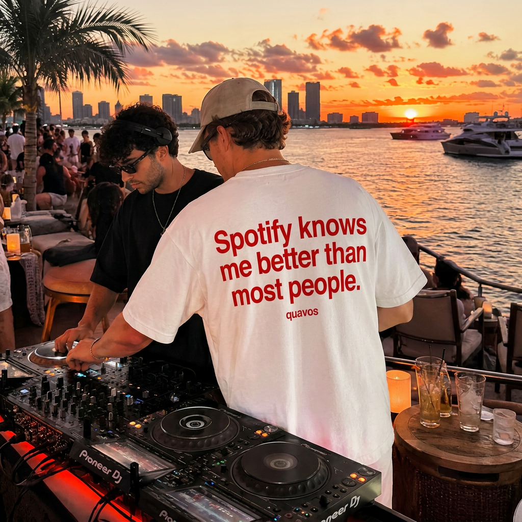 Oversized Tee - Spotify knows me better